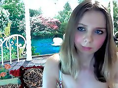 Blonde Webcam Babe Masturbation 